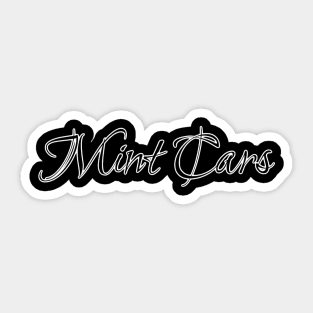 Mint Cars Sticker